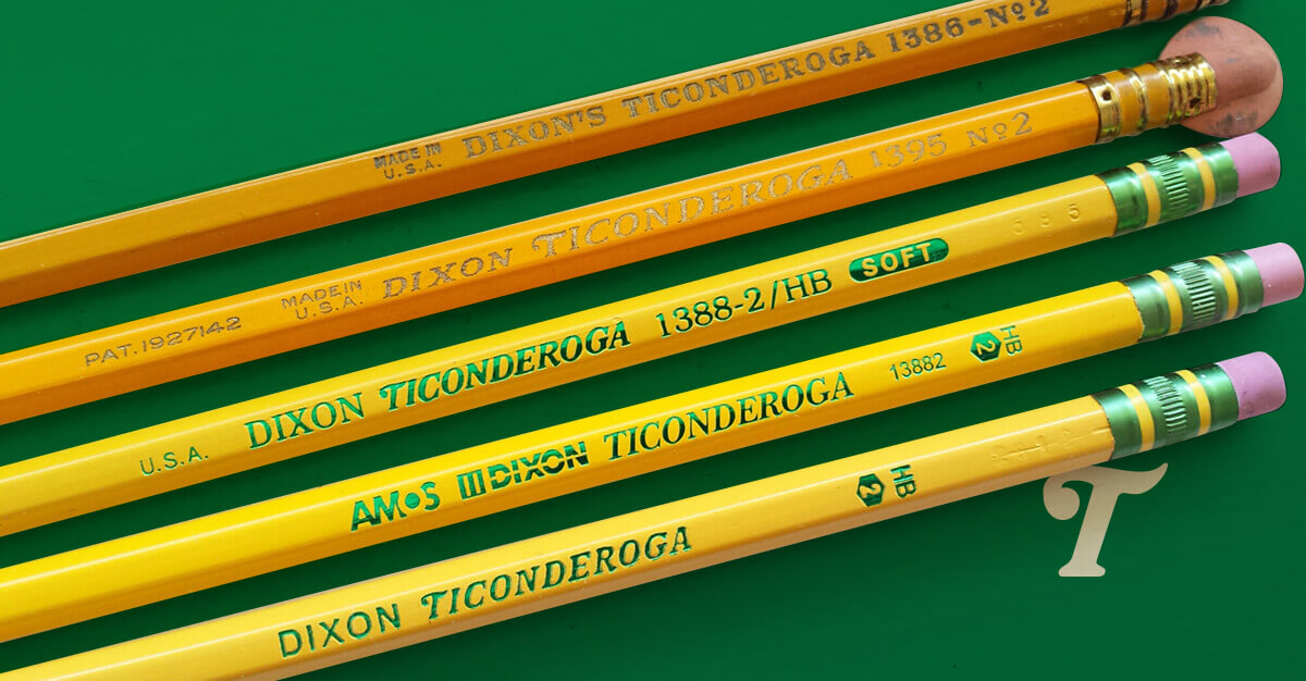 Ticonderoga My First Pencil 4-Pencil w/Sharpener Set